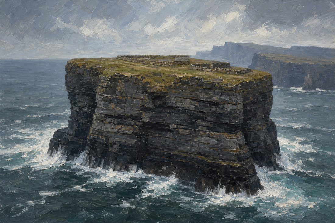 Dún Briste sea stack — Ireland's wild Atlantic swimming coastline