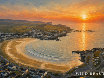 Kilkee Bay at Sunset