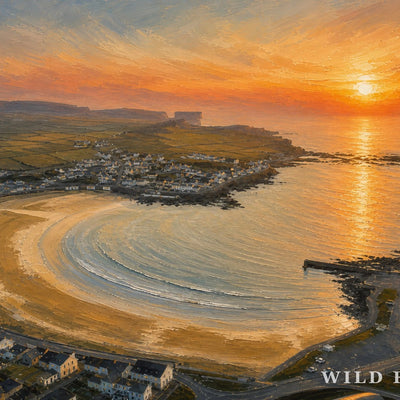 Kilkee Bay at Sunset